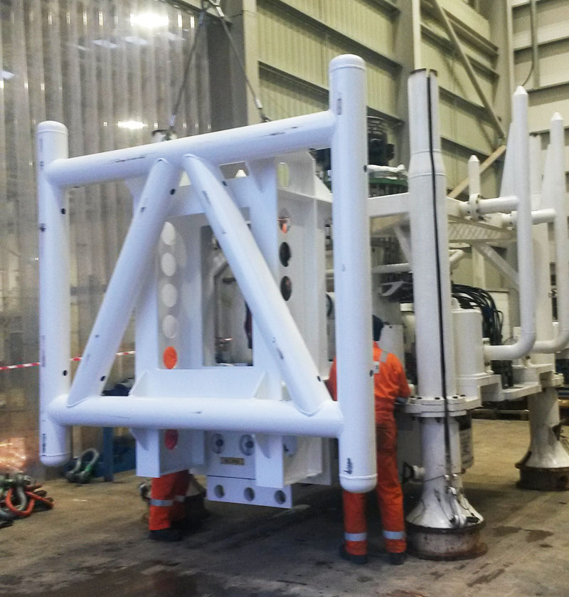 Construction and assembly of Intervention Riser System (IRS)